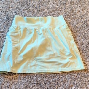 Athleta Light Green Golf Skort